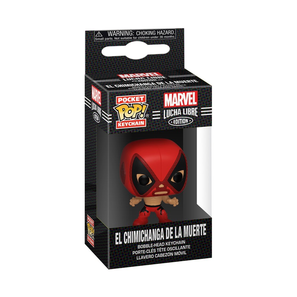 Funko POP! Keychain: Marvel Luchadores – Deadpool