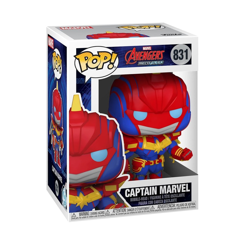 Funko POP! Marvel: Marvel Mech - Cap. Marvel