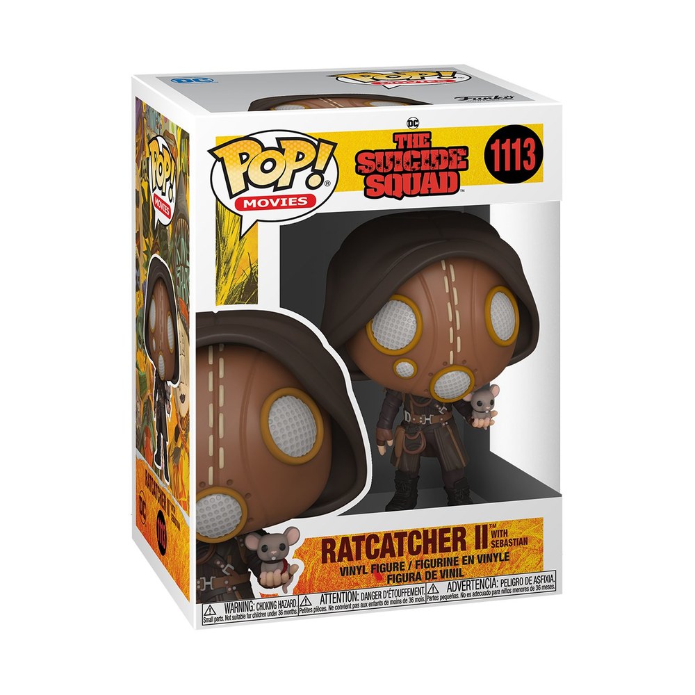Funko POP! Movies: The Suicide Squad - Ratcatcher II with Sebastian
