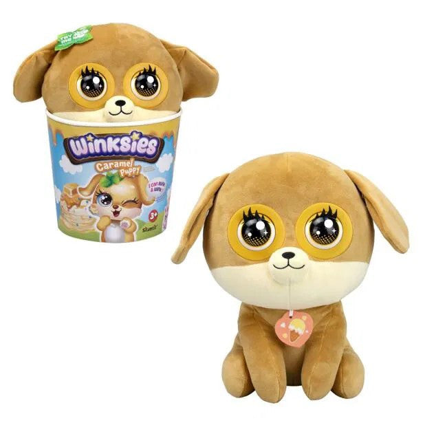 Winksies Caramel Puppy Plush Toy