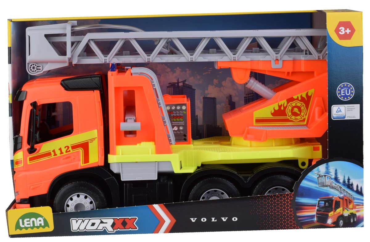 WORXX Volvo fire engine with ladder