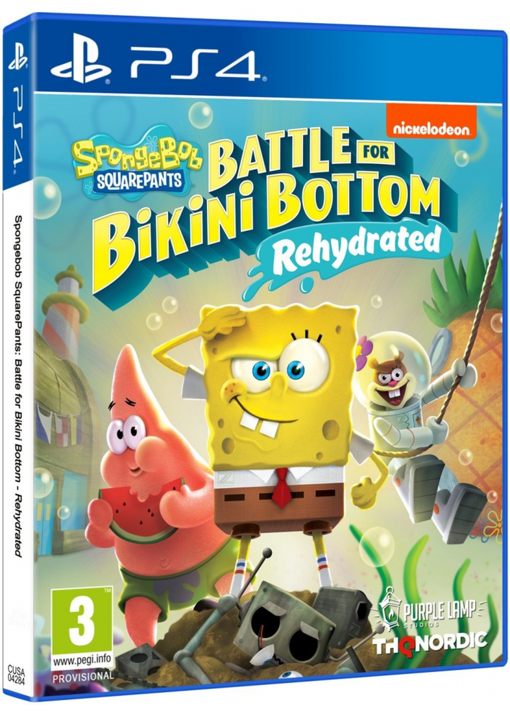 SpongeBob SquarePants: Battle for Bikini Bottom – Rehydrated (PS4)