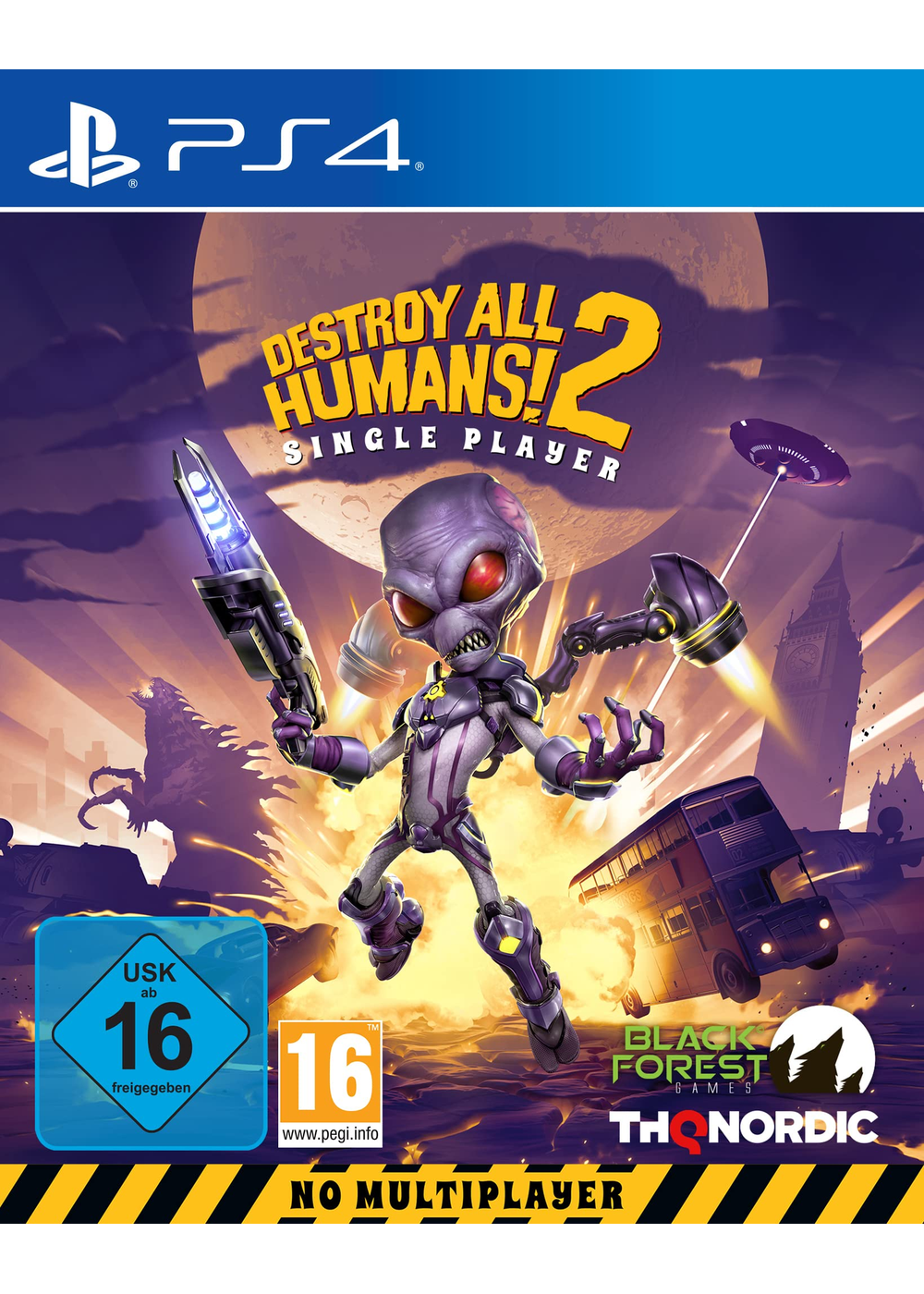 Destroy All Humans! 2 - Reprobed – Single Player Edition (PS4)