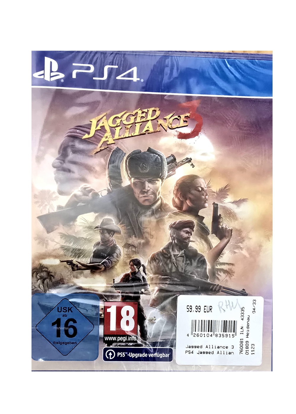 Jagged Alliance 3 (PS4)