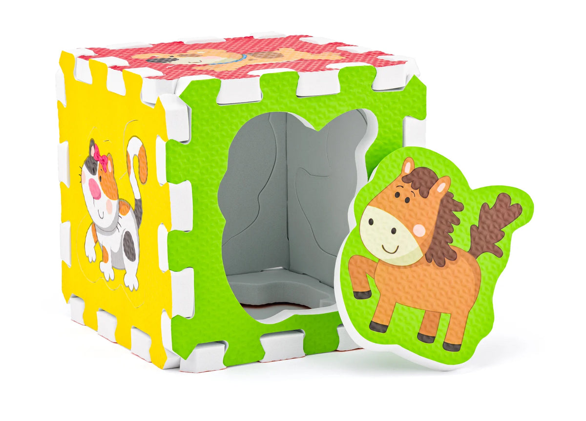 Foam animal puzzle 6 pcs
