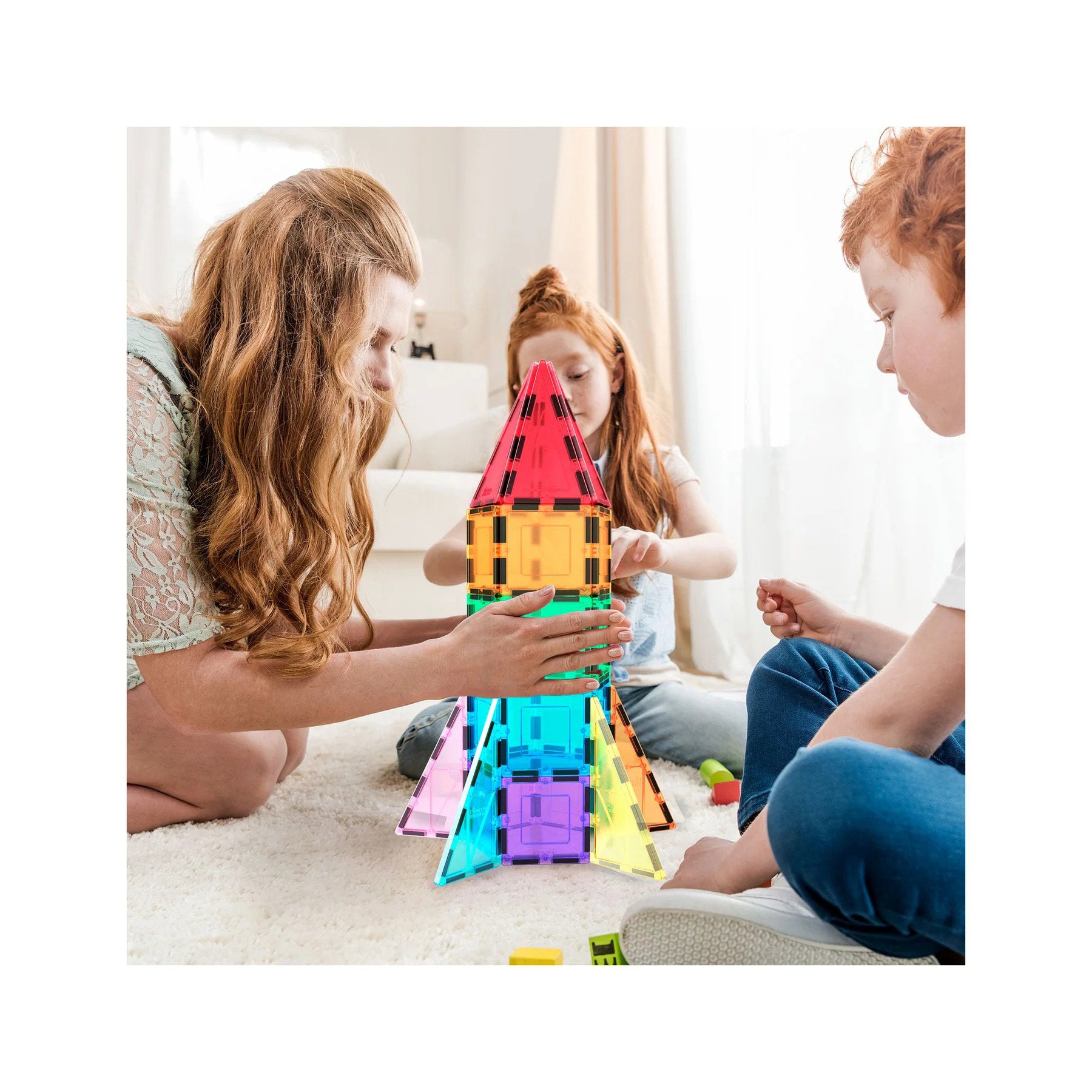 PICASSO magnetic building set rocket 32 pcs