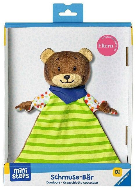 Plush teddy bear sleepy toy 21x26 cm