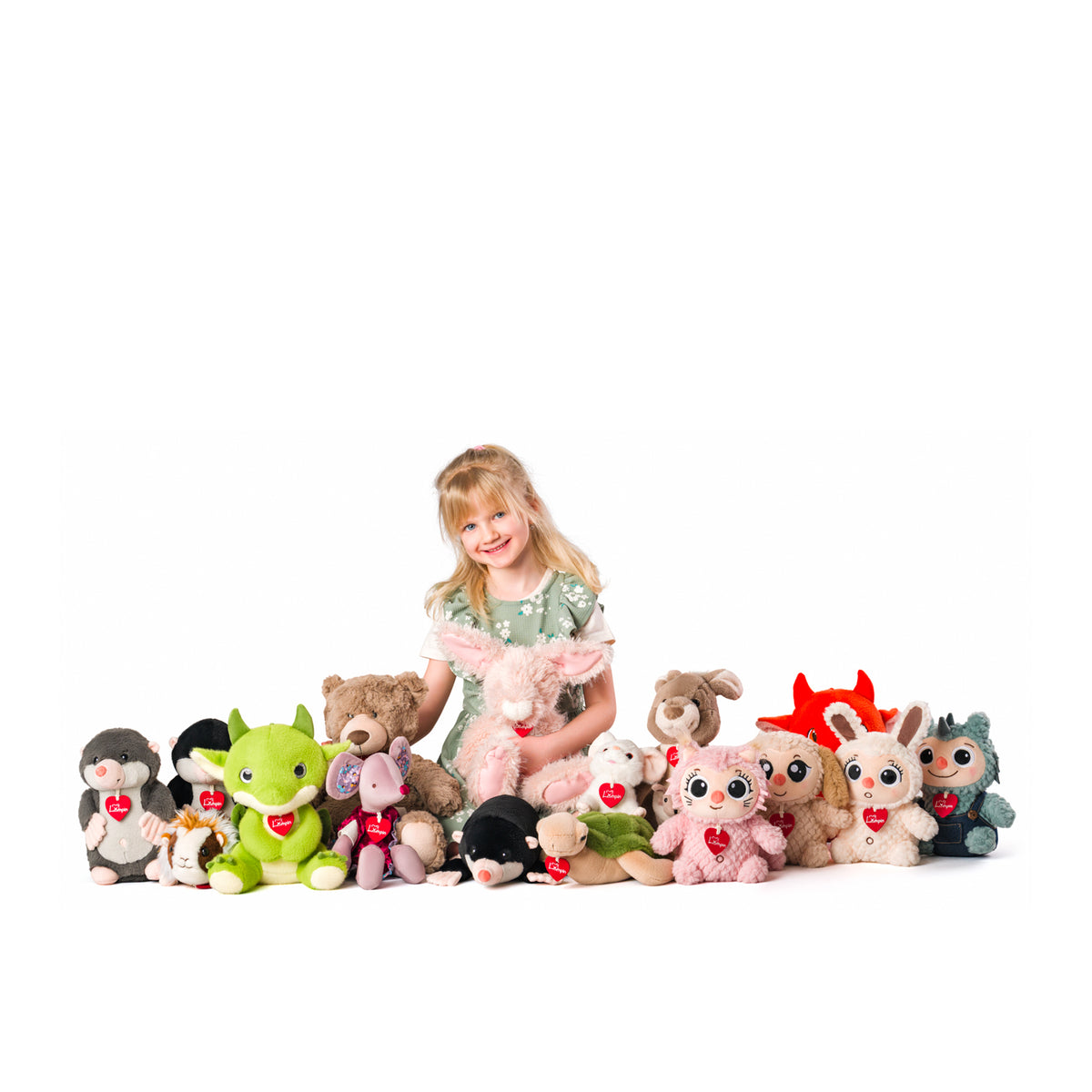 Plush Bobo Bear Sitting 25 cm