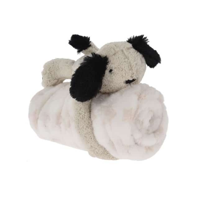 Children's Blanket with Plush Toy