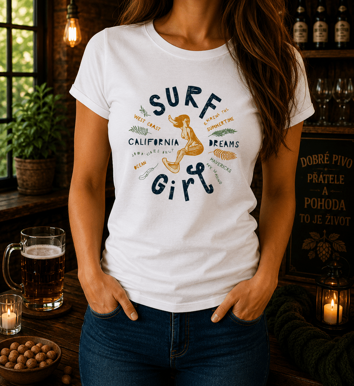 Women's T-shirt – Surf Girl