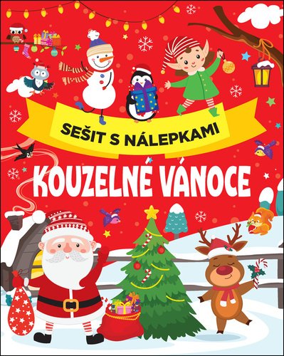 Kouzelné Vánoce - Sešit s nálepkami (2025)