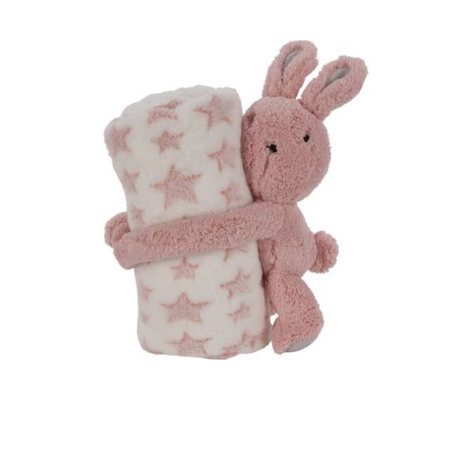 Children's Blanket with Plush Toy