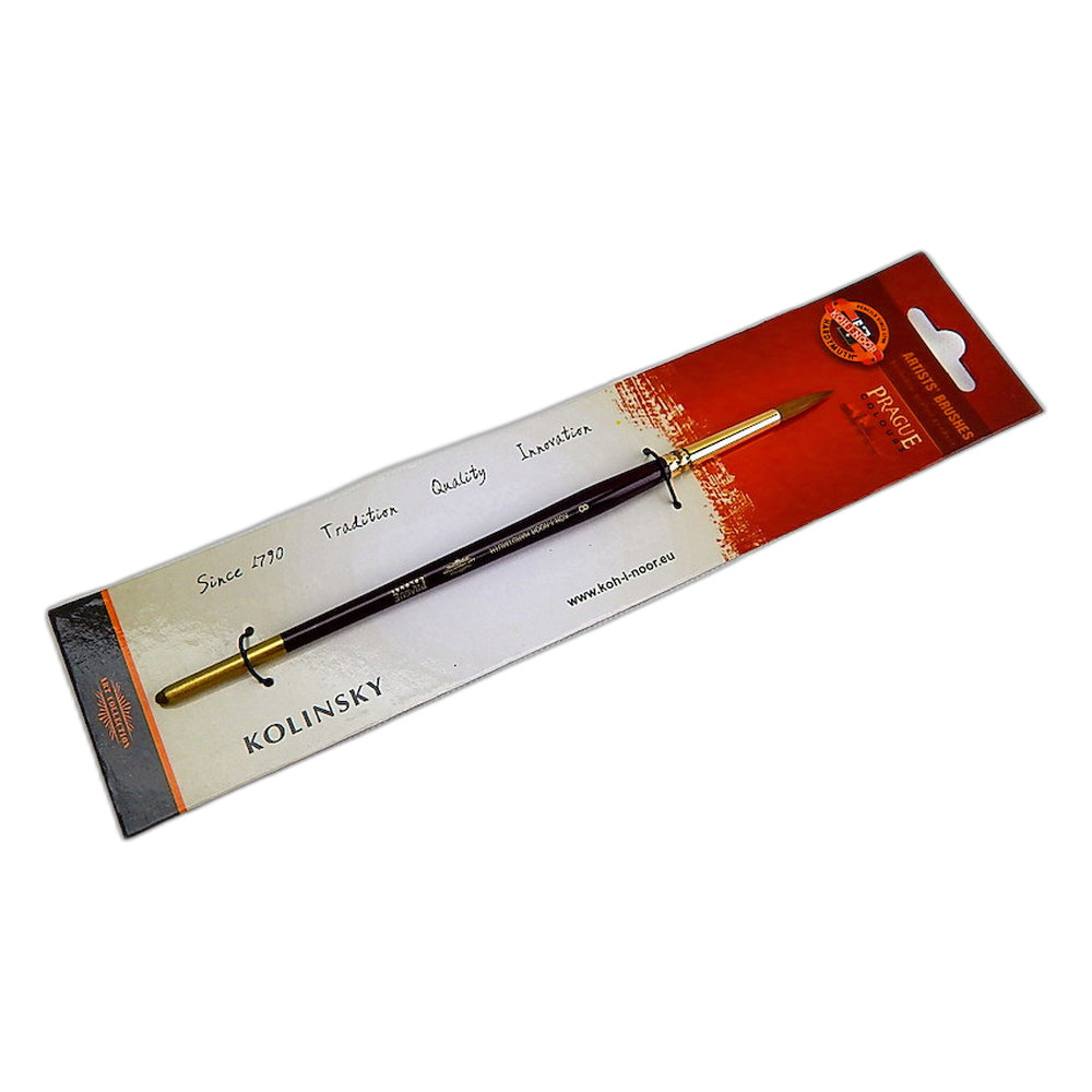 Koh-i-Noor Kolinsky Sable Round Brush 9935 Size 8