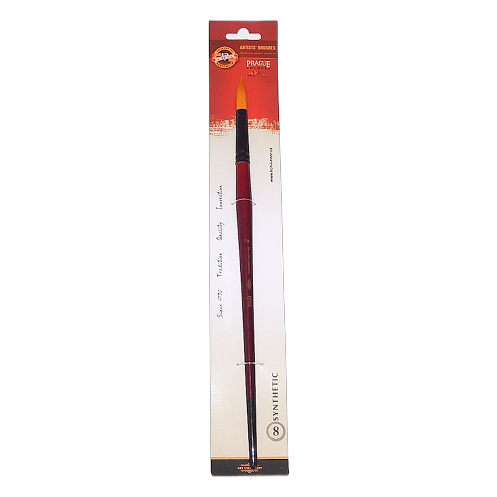Koh-i-Noor Synthetic Artist Round Brush 9935 Size 8