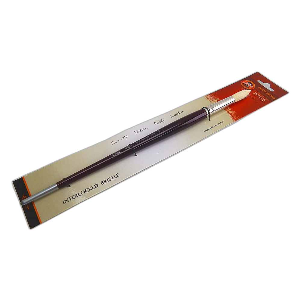 Koh-i-Noor Hog Bristle Round Brush 9935 Size 10