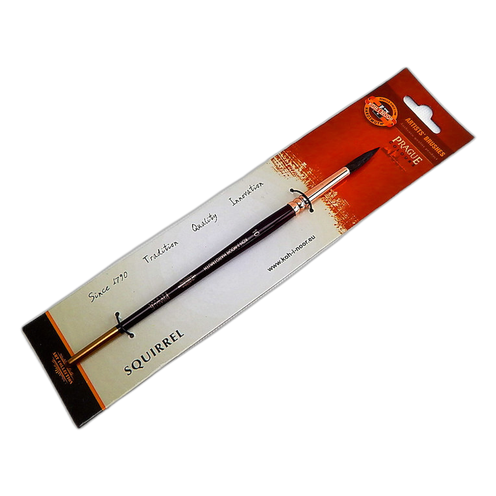 Koh-i-Noor Squirrel Round Brush 9935 Size 10