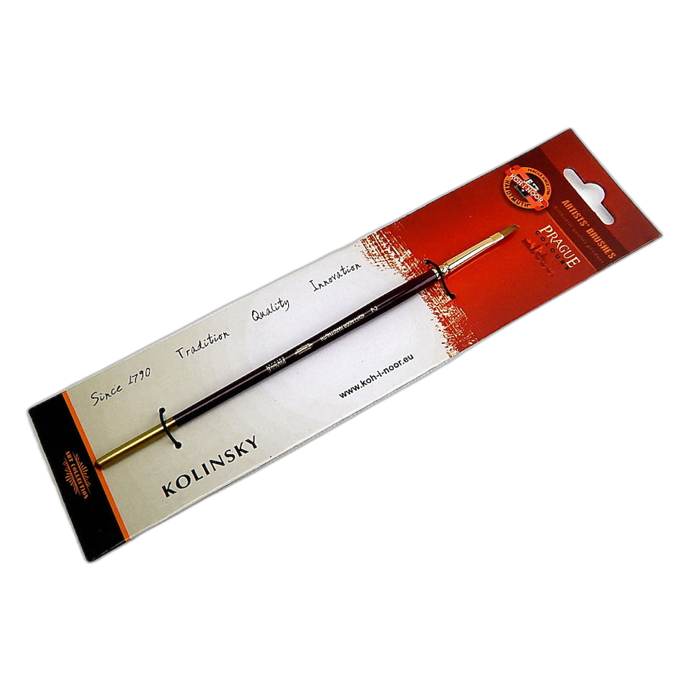 Koh-i-Noor Kolinsky Sable Flat Brush 9936 Size 2