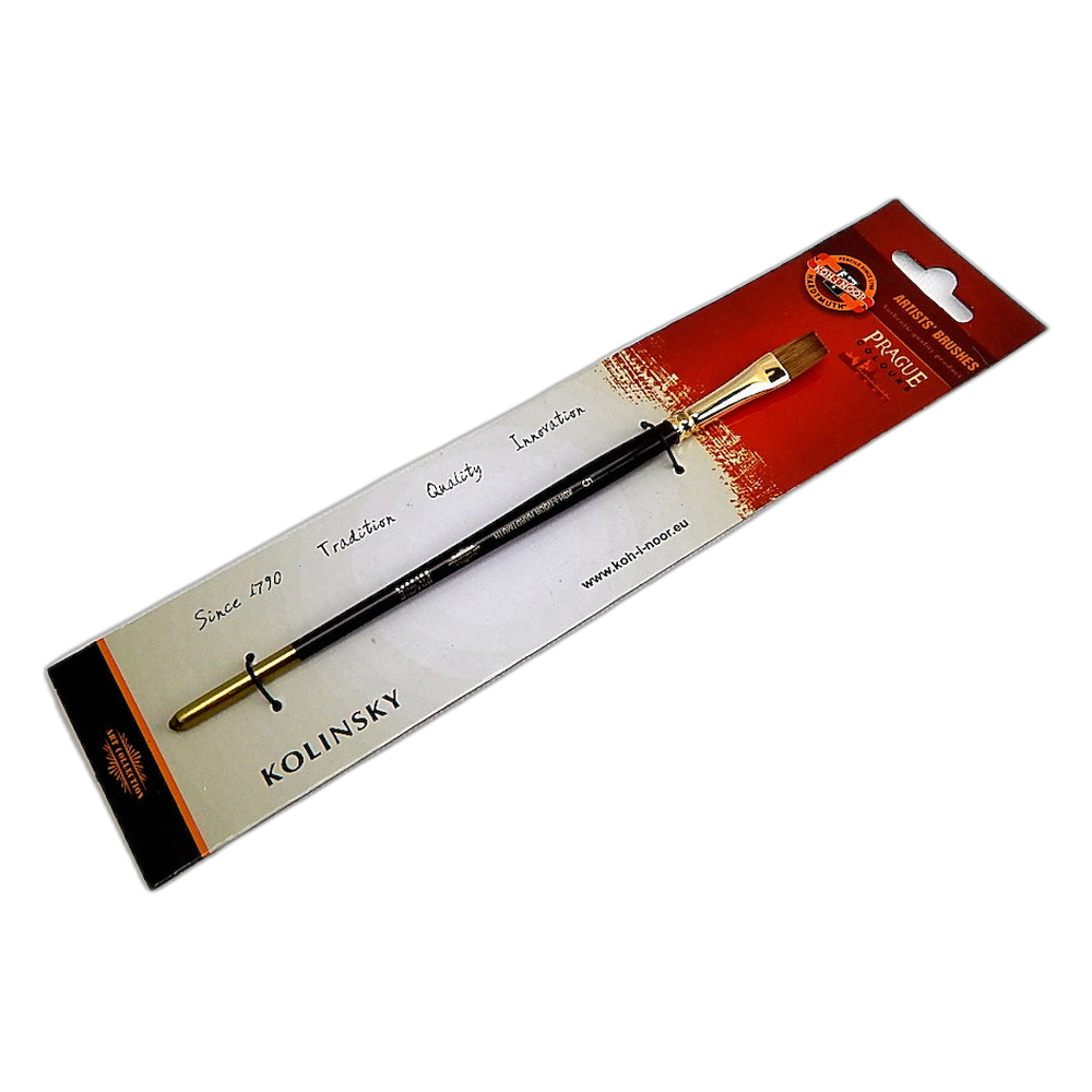 Koh-i-Noor Kolinsky Sable Flat Brush 9936 Size 5