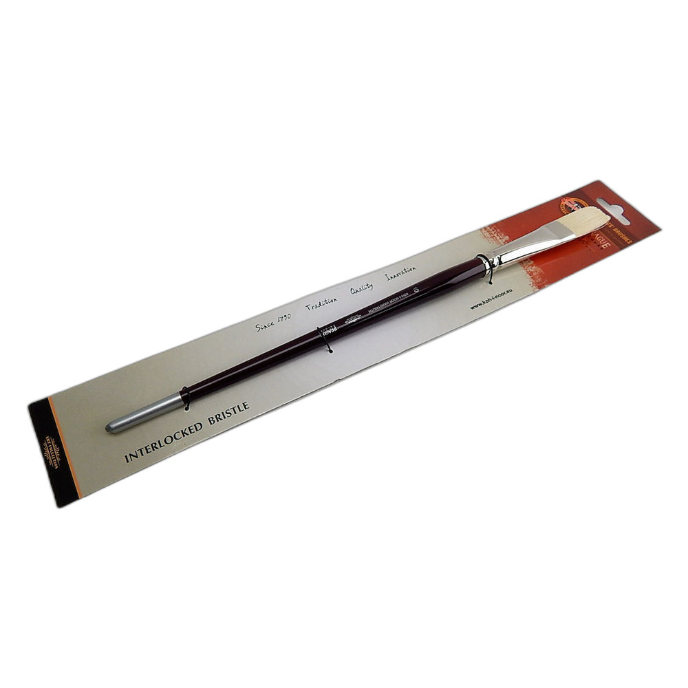 Koh-i-Noor Hog Bristle Flat Brush 9936 Size 10