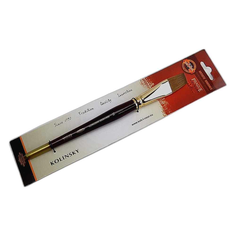 Koh-i-Noor Kolinsky Sable Flat Brush 9936 Size 14