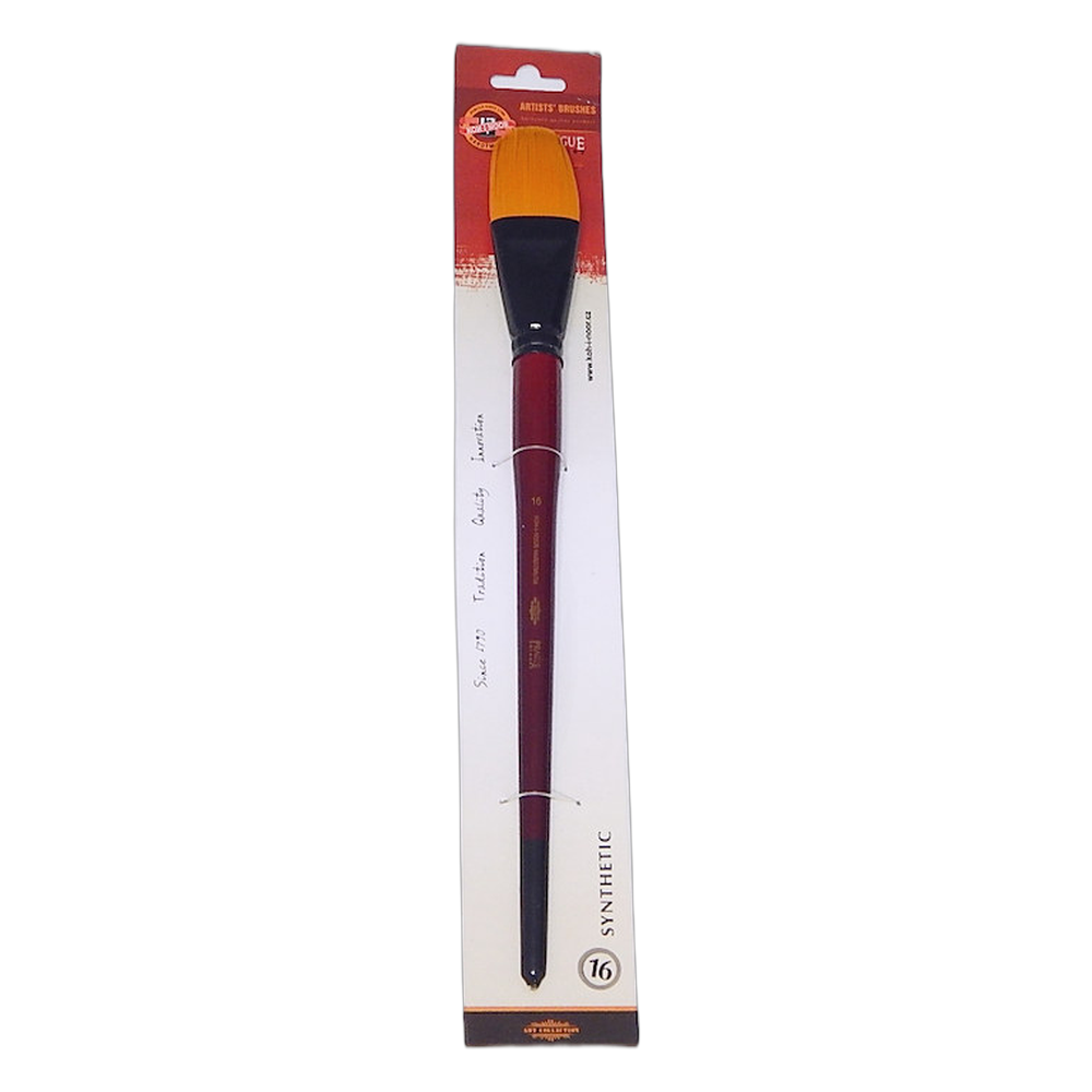 Koh-i-Noor Synthetic Artist Oval Filbert Brush 9936 Size 16