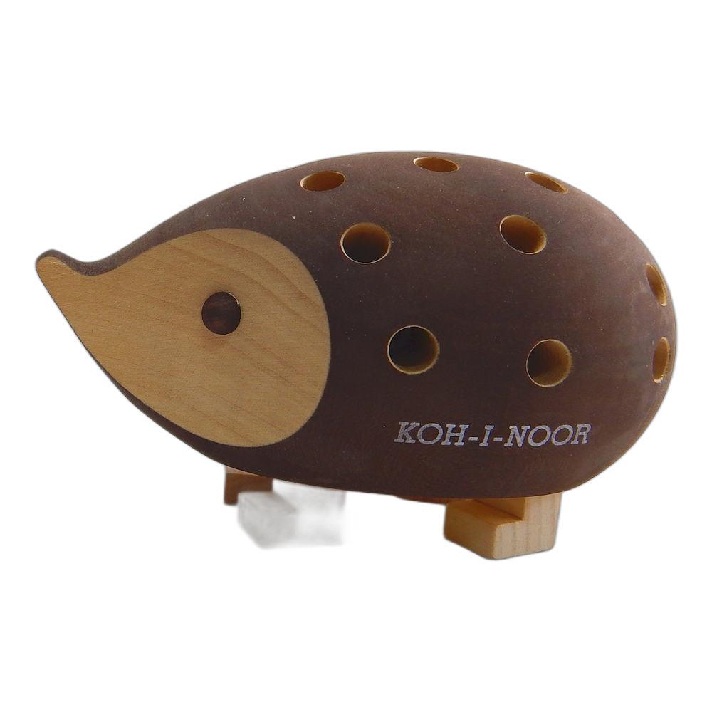 Koh-i-Noor Jezek Wooden Hedgehog 9960M Small Brown without Pencils