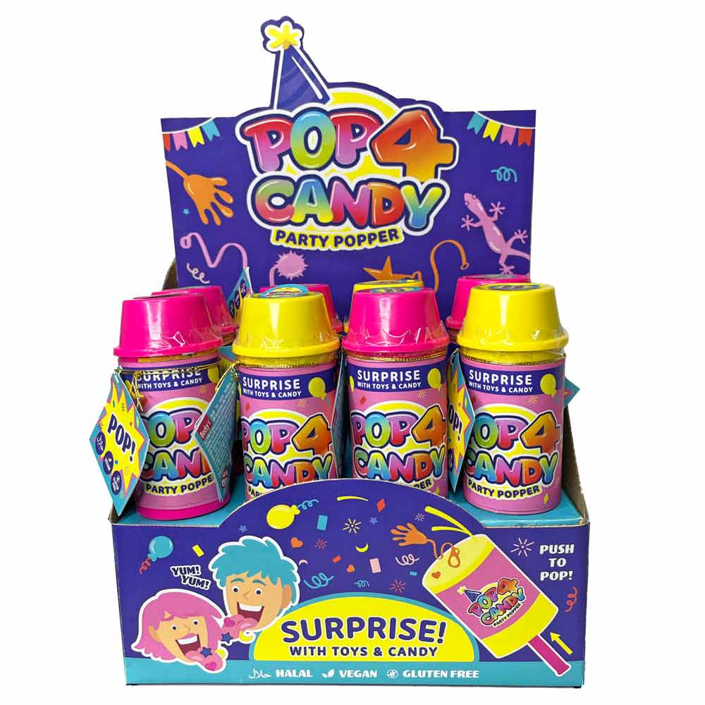 Party Popper with Toys and Sweets, 10 g