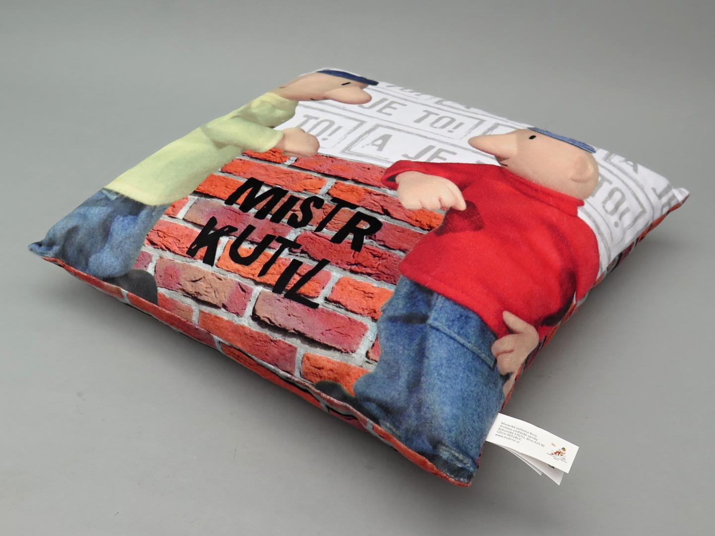 Kissen doppelseitig 30x30 cm, Pat und Matte / Polstarek Pat a Mar Zed