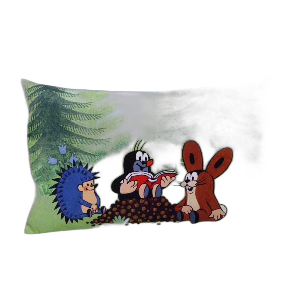 Little Mole pillow 45×30 cm, readers