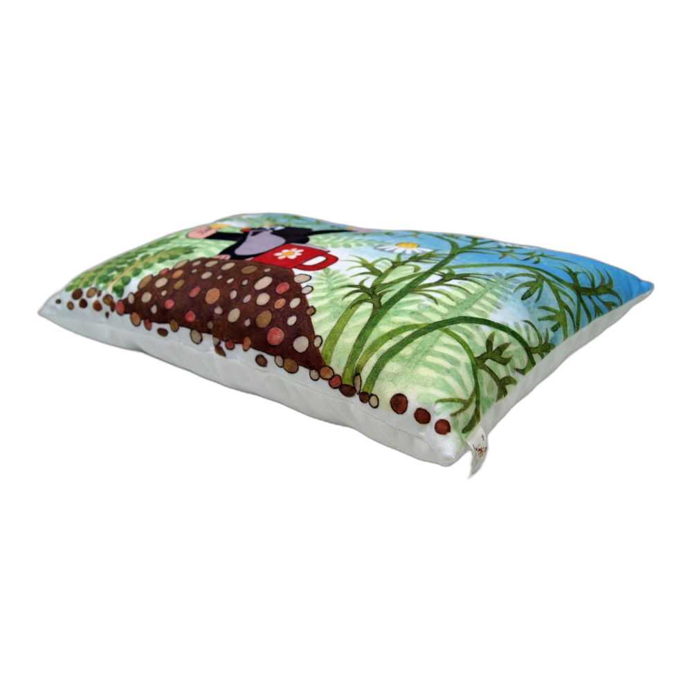 Little Mole pillow 45×30 cm, chamomile