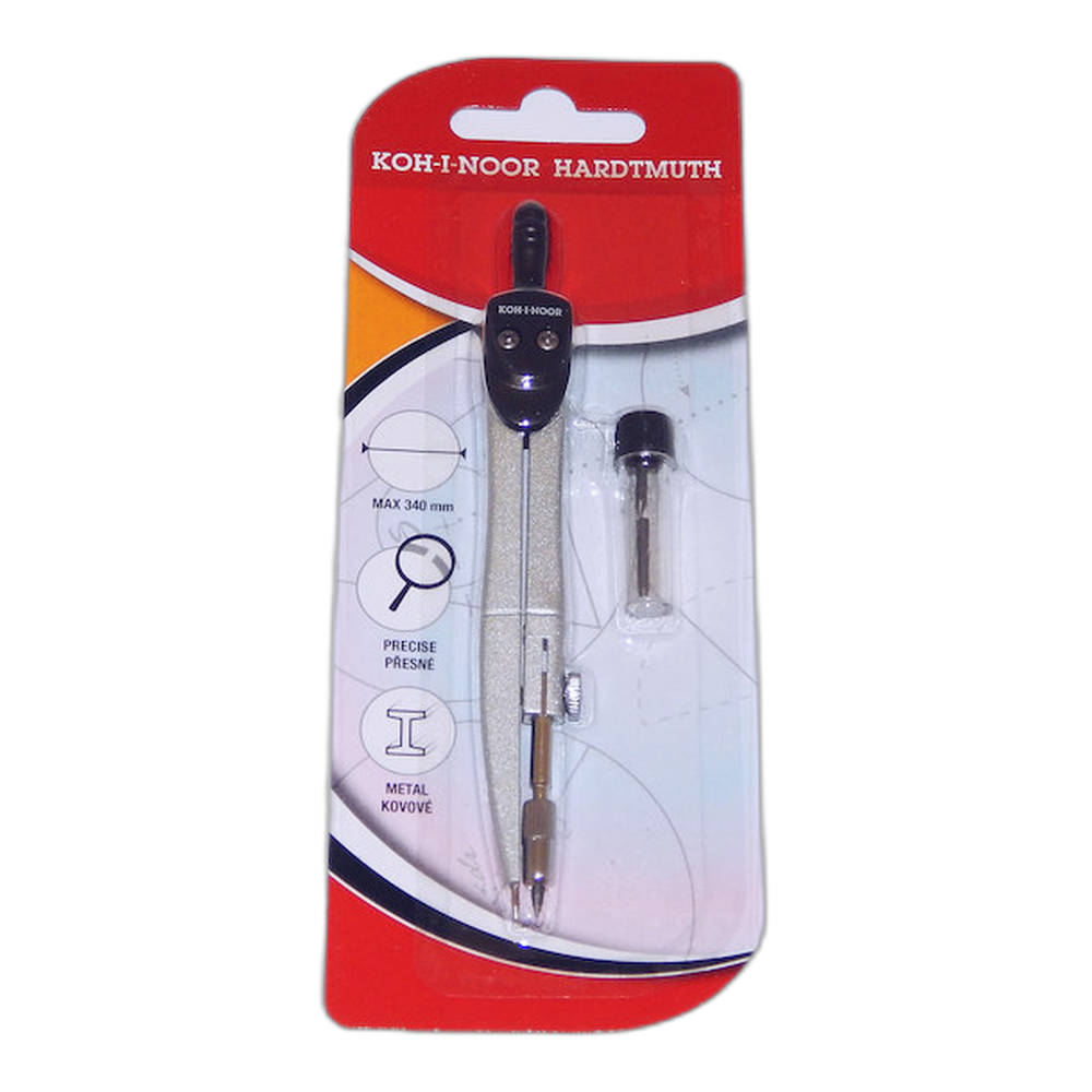 Koh-i-Noor Metal Compass 9992B049 in Blister
