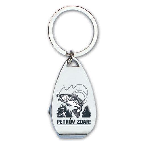 Angler's Keychain with Bottle Opener – Good Luck Fishing