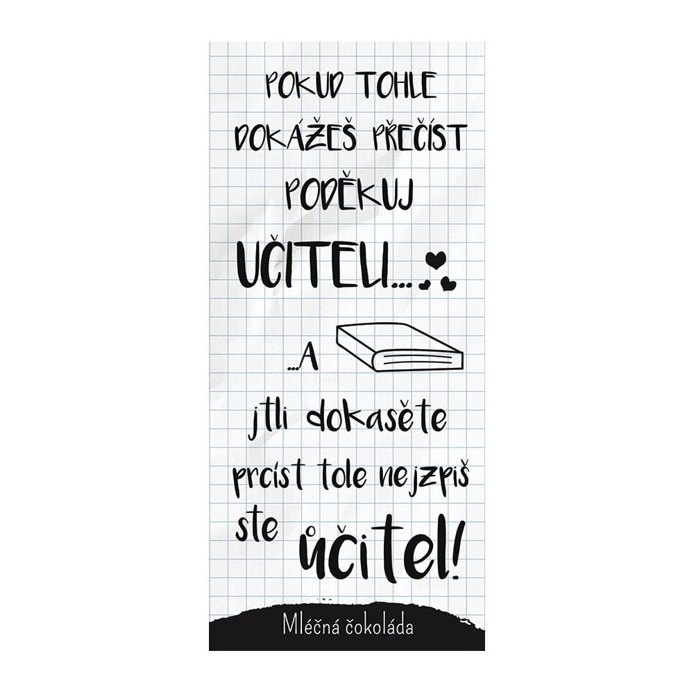 Gift Milk Chocolate 100 g – Thank Your Teacher