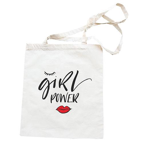 Canvas Tote Bag 42 x 38 cm – Girl Power