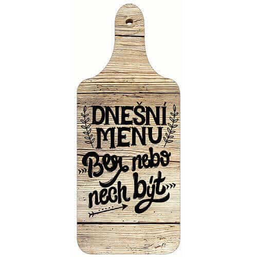 Decorative Kitchen Board 28 cm – Today's Menu