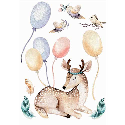 Baby Room Wall Sticker A2 – Deer