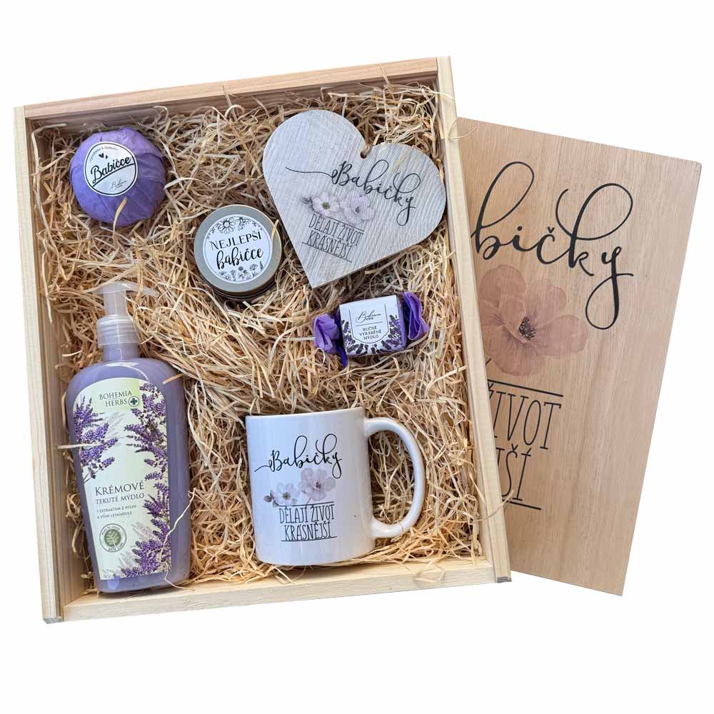 Wooden Gift Box – Grandmothers Make Life More Beautiful