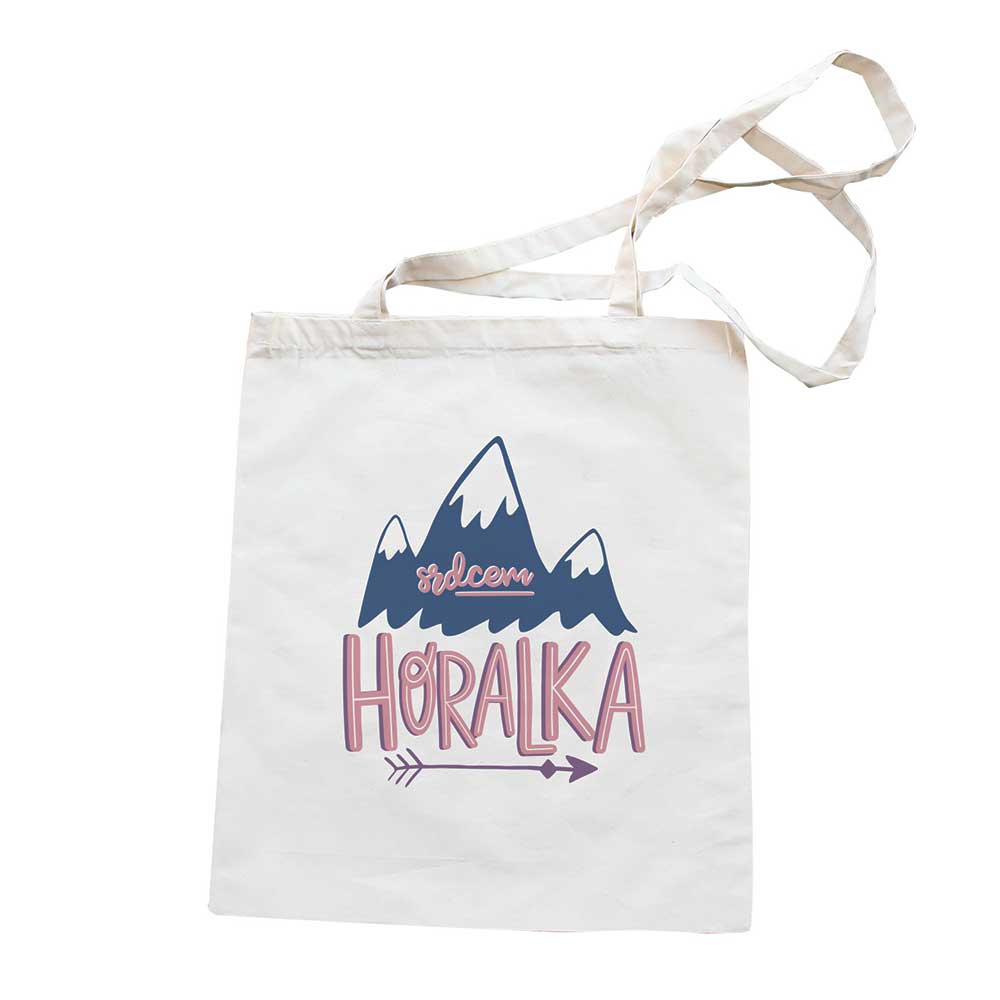 Cotton Tote Bag 42 x 38 cm – Mountain Lover at Heart