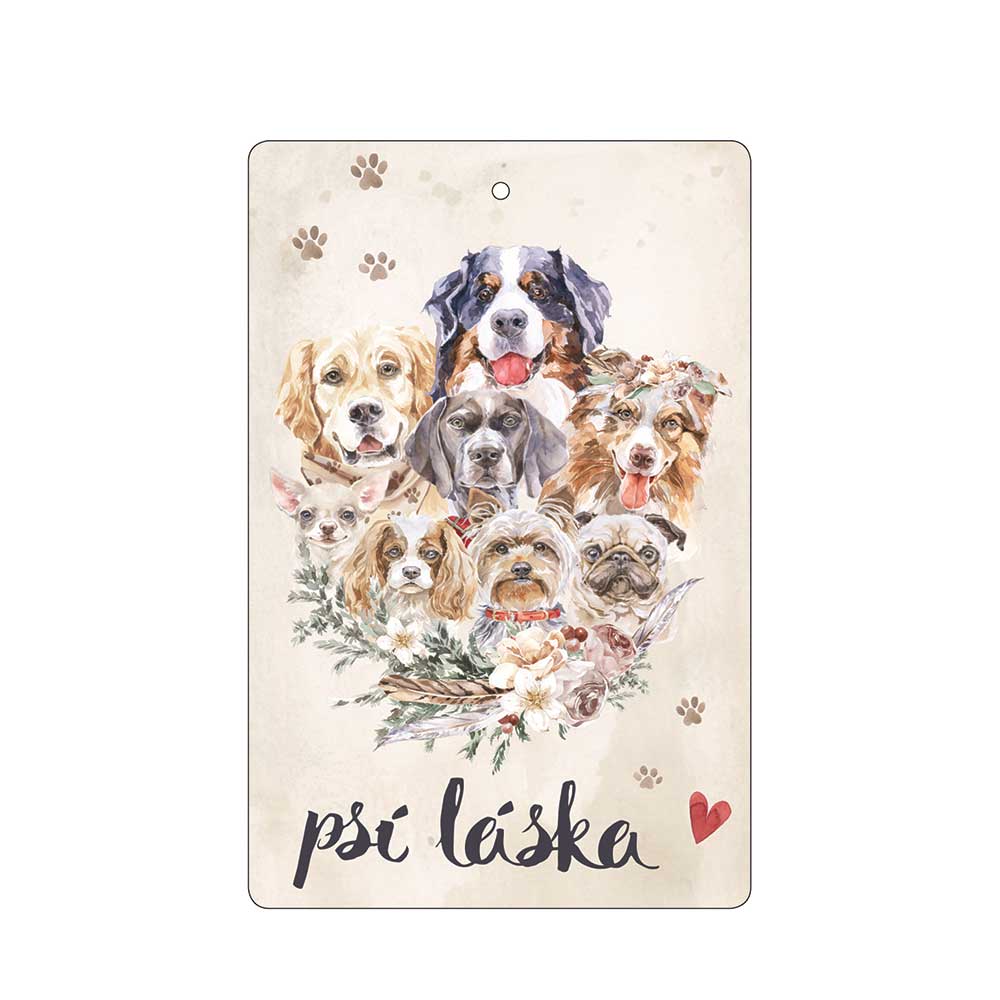 Scented Card – Dog Love