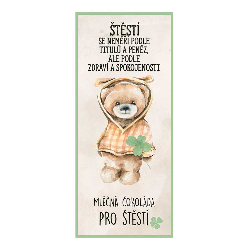 Gift Milk Chocolate 100 g – For Luck