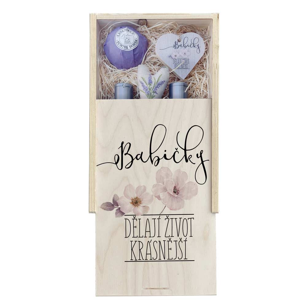Wooden Gift Box – Grandmothers Make Life More Beautiful II