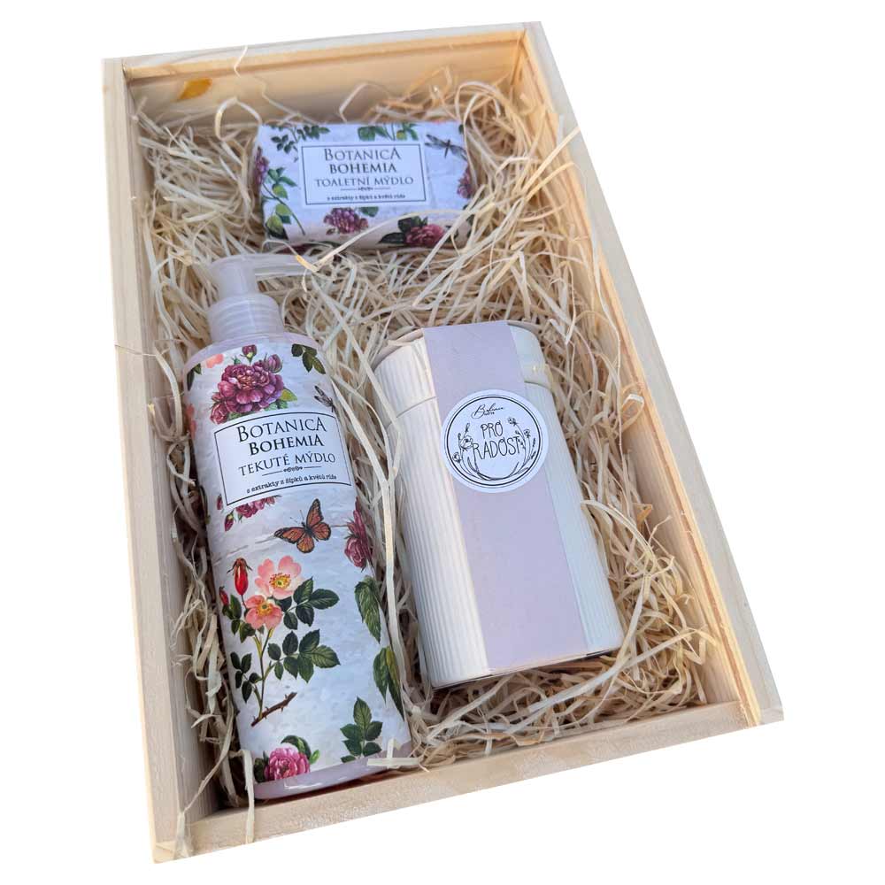 Rose Gift Wooden Box