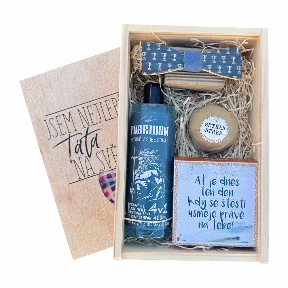 Small Wooden Gift Box – The Best Dad in the World