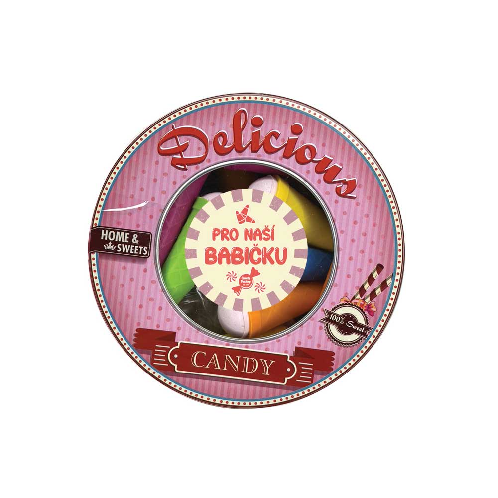 Candies in a Tin Box for Grandma