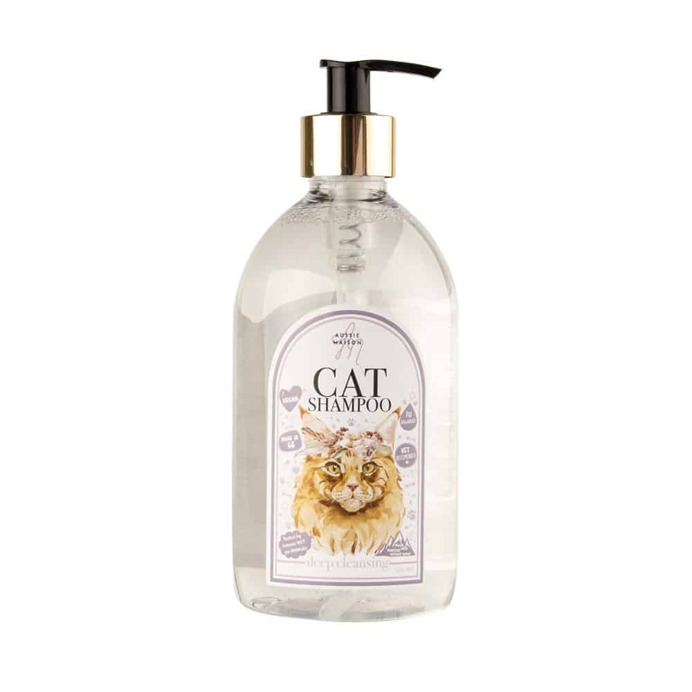 Aussie Maison Deep-Cleansing Veterinary Shampoo for Cats, 500 ml