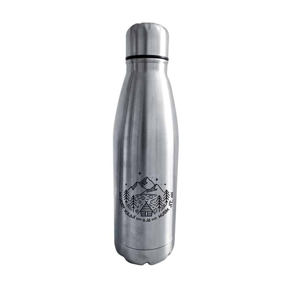 500 ml Thermos with “Mountains Are Calling” Print