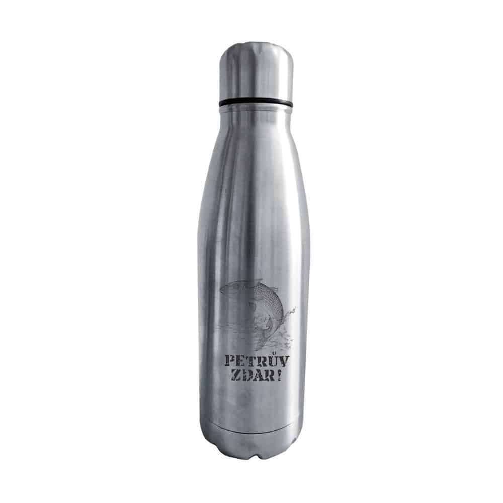 Fishing Thermos with “Good Fishing” Print, 500 ml