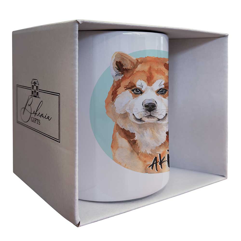 Akita Ceramic Mug, 350 ml