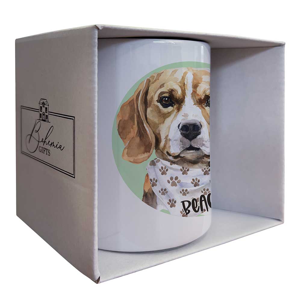 Ceramic Beagle Mug, 350 ml