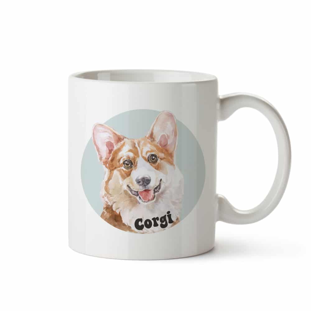 Ceramic Mug 350 ml – Welsh Corgi Pembroke